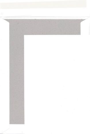 Actual product image Mailmedia Cardboard back wall pockets C4, without window, white (125 x)
