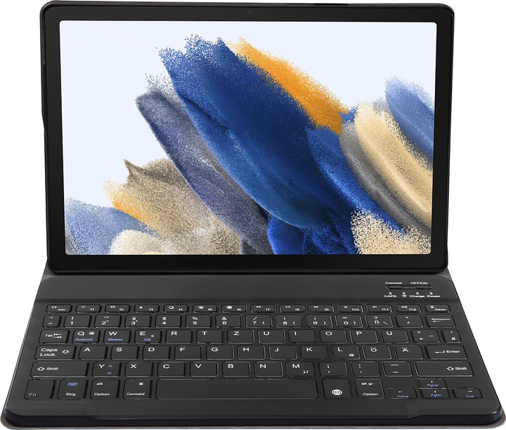 Produktbild Cazy Tastatur Hülle Kompatibel mit Samsung Galaxy Tab A8 - Schutz Etui mit magnetisch Abnehmbarer (DE, Galaxy Tab A8)