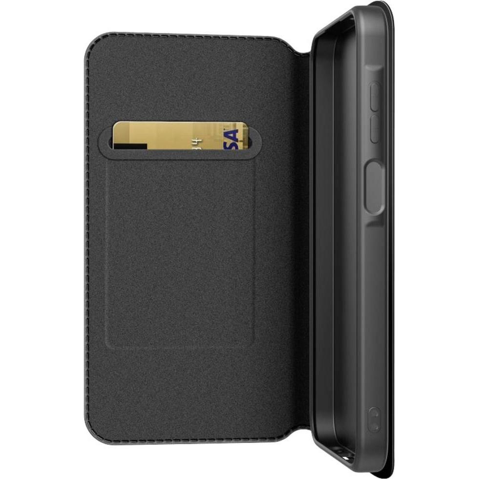 Thumbnail - Black Rock Booklet Slim Folio für Samsung Galaxy A15, Schwarz (Samsung Galaxy A15), Smartphone Hülle, Schwarz