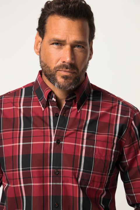 Immagine prodotto JP1880 Karohemd, Langarm, Buttondown-Kragen, Modern Fit (3XL)