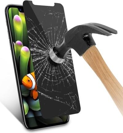 Produktbild Ueli Express iPhone 11 Pro / XS / X Displayschutz Panzerglas mit Sichtschutz (1 Stück, Apple iPhone X, Apple iPhone XS, Apple iPhone 11 Pro)