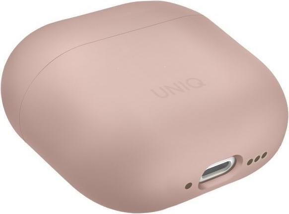 Produktbild Uniq case Lino AirPods 4 Silicone pink blush (Kopfhörer Hülle)