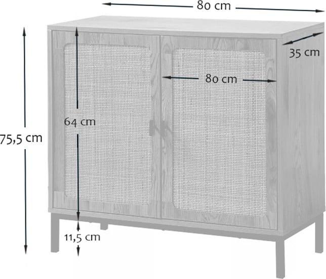 Produktbild Casâme Jaya (80 x 35 x 75 cm)