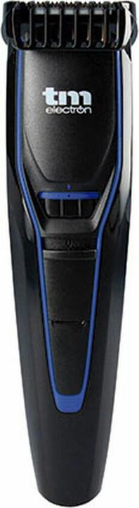 TM Electron TMHC109A Tagliacapelli a batteria con batteria da 600mAh e 20 lunghezze di taglio - Blu/Nero
