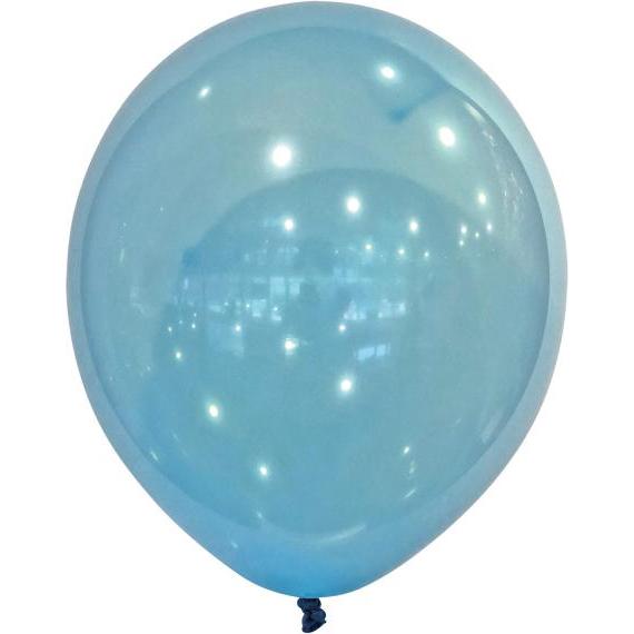 Everts 50 Latexballons Decorator Droplets Blue 27,5 cm /