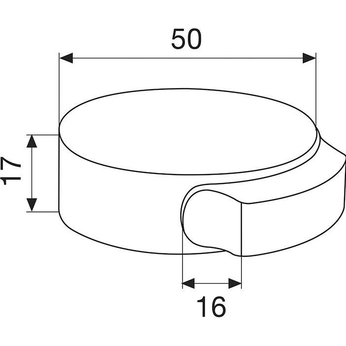 Thumbnail - Wagner System, Türstopper, Bodentürstopper (1 Stück, Ø 5 x 2 cm)