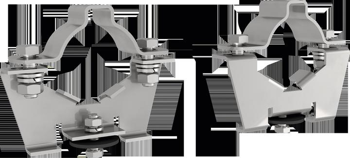 Actual product image Schuch Light Pipe clamp with support 183 RO 112 A P