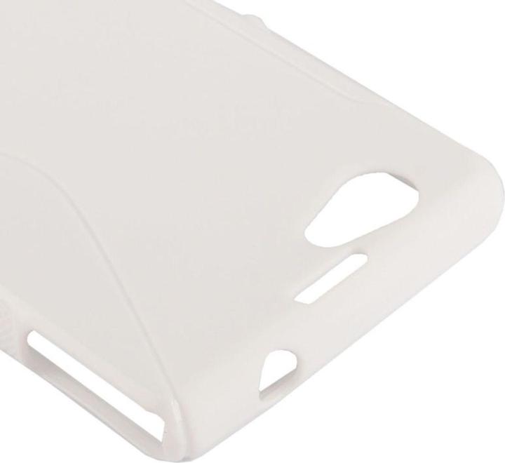 Produktbild König Design Handyhülle TPU Case für Sony Xperia Z1S / Z1 mini weiss (Sony Xperia XZ1 Mini, Sony Xperia Z1)