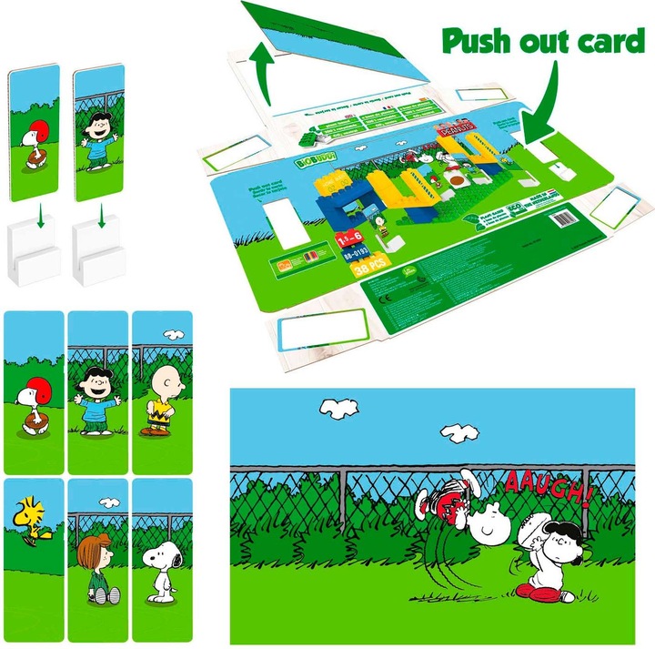 Immagine prodotto Biobuddi Snoopy - Football americano