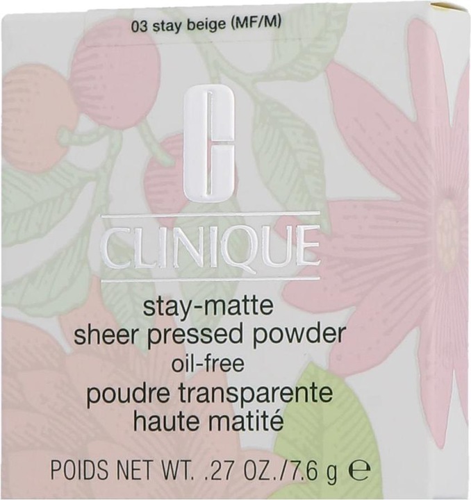 Actual product image Clinique Stay Matte (No. 03 Stay Beige)
