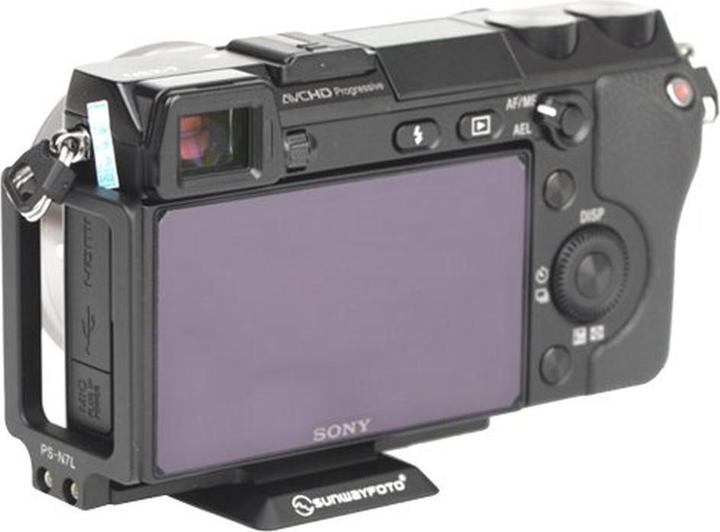 Produktbild Sunwayfoto PSL-N7 - Specific L Bracket For Nex 7 (090PSLN7000000) (Stativ L-Schiene)