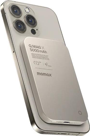 Momax Q.Mag X (5000 mAh, 15 W, 19.25 Wh)