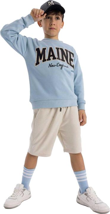 Produktbild Minoti Sweatshirt Jungen Rundhalsausschnitt (122)