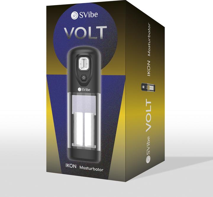Actual product image Snail Vibe SVibe Ikon VOLT Masturbator