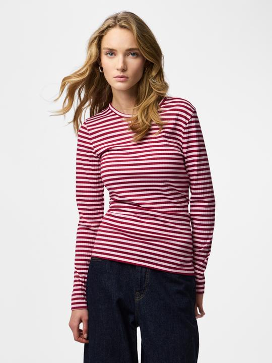 Produktbild Pieces Gestreiftes Oberteil mit langen Ärmeln (M)
