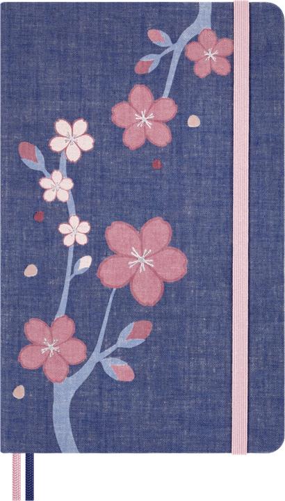 Produktbild Moleskine NB Sakura 2025 LG lin (13 x 21 cm, Liniert, Harter Einband)