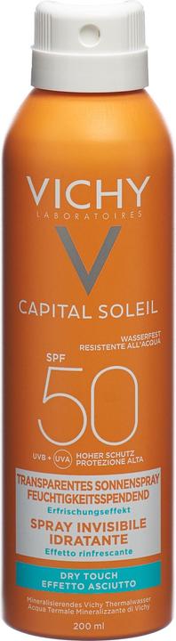 Actual product image Vichy Capital Soleil (Sun spray, SPF 50, 200 ml, 200 g)
