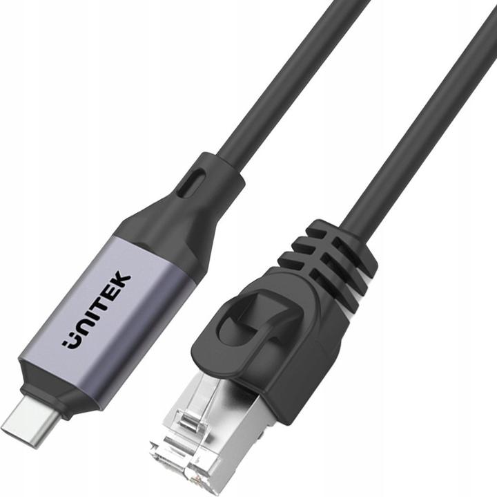Unitek Kabel Ethernet USB C RJ-45 LAN, przewód sieciowy, 1m (USB-C)