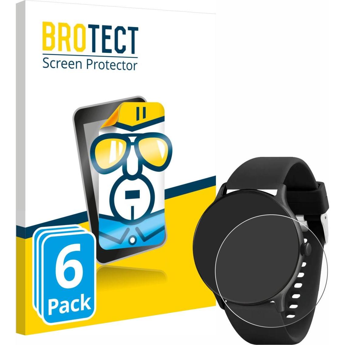 BROTECT Schutzfolie Displayschutz Displayschutzfolie Folie Klar Transparent, Smartwatch Schutzfolie, Transparent