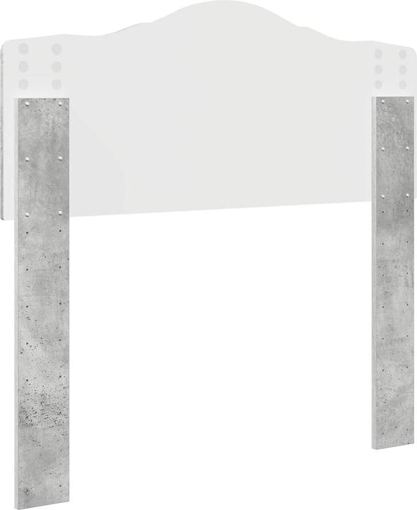 Actual product image vidaXL Modernes Kopfteil (102 x 3 x 90 cm)