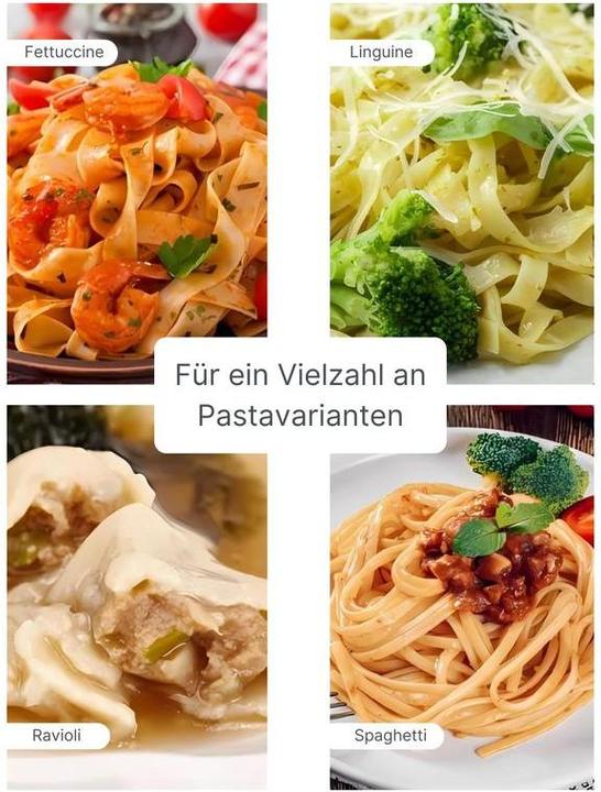 Produktbild Hermex Alternativer Nudelvorsatz für KitchenAid Nudelmaschinen-Set Nudelaufsatz