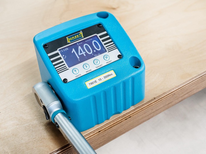 Produktbild HAZET Drehmoment-Prüfgerät ∙ elektronisch ∙ 10 - 350 Nm 7901E ∙ Nm min-max: 10 - 350 Nm ∙ Vierkant1… (1/2", 10 Nm, 350 Nm)