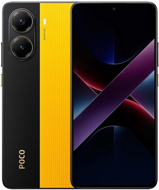 Actual product image Xiaomi Poco X7 Pro (512 GB, Yellow, 6.67", Dual SIM, 5G)