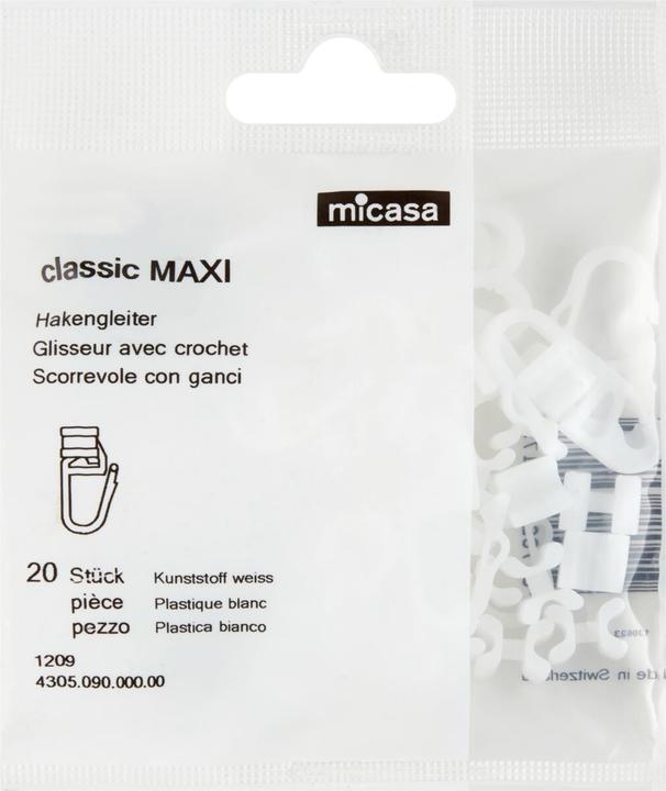 Actual product image micasa GVS hook gliders