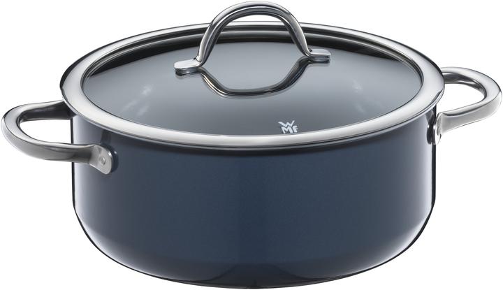 Produktbild WMF Bt Ftec Inspire 24cm Blueb (Bräter + Schmortopf, Kochtopf, Fusiontec, 24 x 16.30 cm)