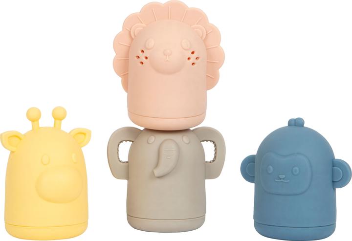 Actual product image small foot Silicone Bath Toys Set