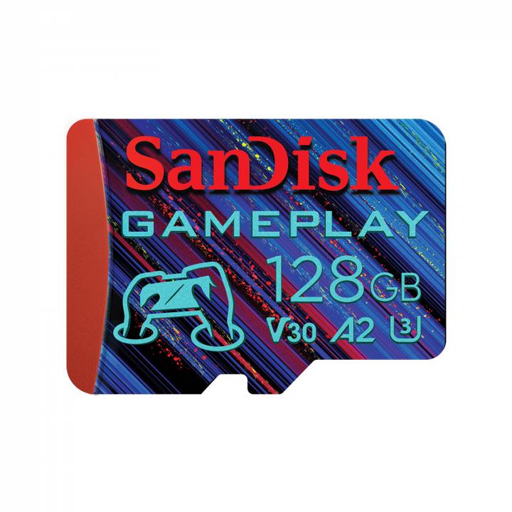 Produktbild Sandisk Gameplay Microsdxc Uhs-I Card (128 GB, microSDXC, U3, UHS-I)