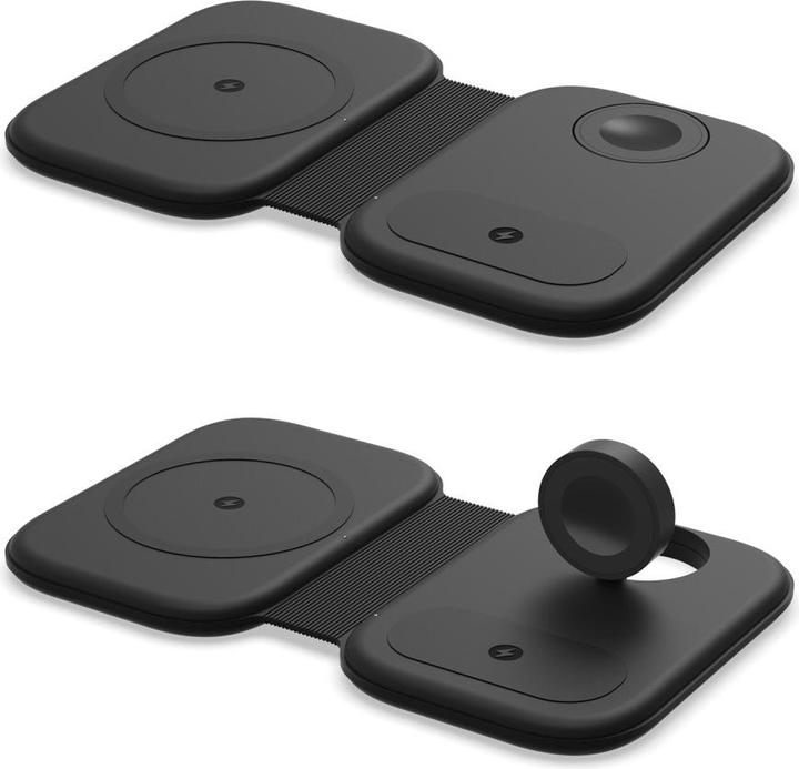 Produktbild Deltalabs MagSafe Qi Wireless Ladepad für iPhone / Apple Watch / AirPods (15 W)
