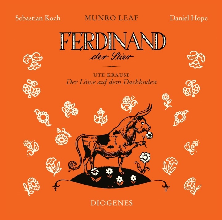 Produktbild Ferdinand der Stier und Der Löwe auf dem Dachboden (Robert Lawson, Sebastian Koch, Ute Krause, Munro Leaf, Fritz Güttinger, Deutsch)
