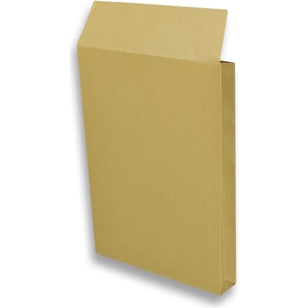 Blanke, Versandtasche + Luftpolstertasche, Faltentaschen 250x353x40mm B4 130g/qm haftklebend VE=250 St. braun (1 x)