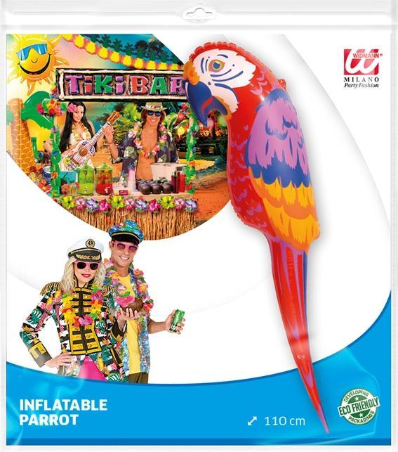 Actual product image Widmann Parrot inflatable