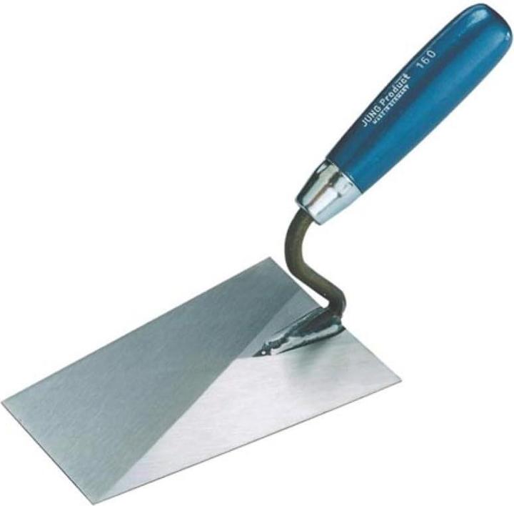 Actual product image Velleman JUNG - MASON'S TROWEL - SWAN NECK - 320 g - SEMI-PRO (16 cm)