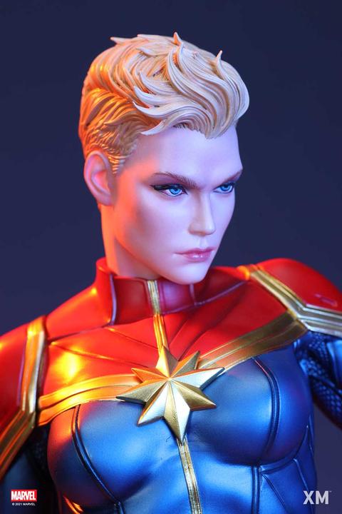 Actual product image XM Studios Marvel Comics "Captain Marvel" 1/4 Statue
