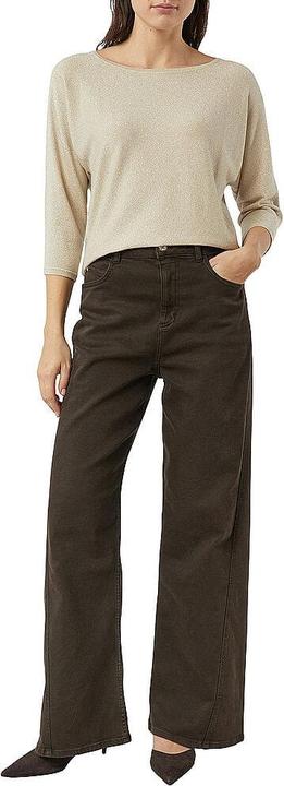 Produktbild Comma Strickpullover Glitzergarn-Feinstrickpullover mit 3/4-Arm (40)