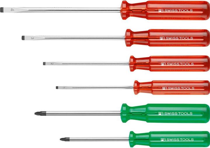 Produktbild PB Swiss Tools Schraubenziehersätze (Pozidriv-Kreuzschlitz (PZ), Schlitzschrauben)