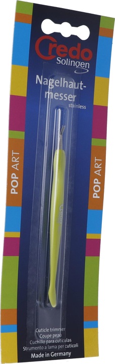 Produktbild Credo Nagelhautmesser Pop Art rostfrei