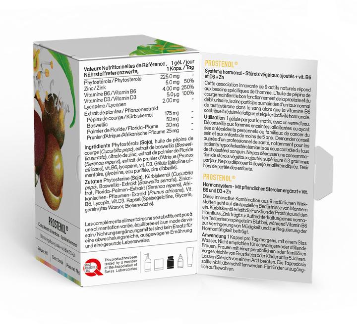 Immagine prodotto Sekoya Prostenol | Ingrossamento benigno della prostata (90 pz., Pillole)