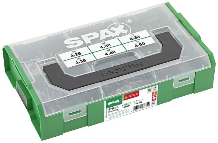 Produktbild Spax Elektriker Montagekoffer (475 Schrauben pro Stück)