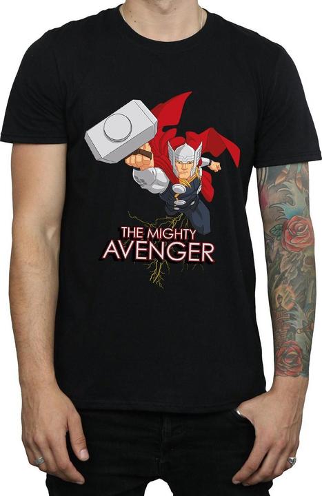 Actual product image Mens Thor The Mighty Avenger T-Shirt (XL)
