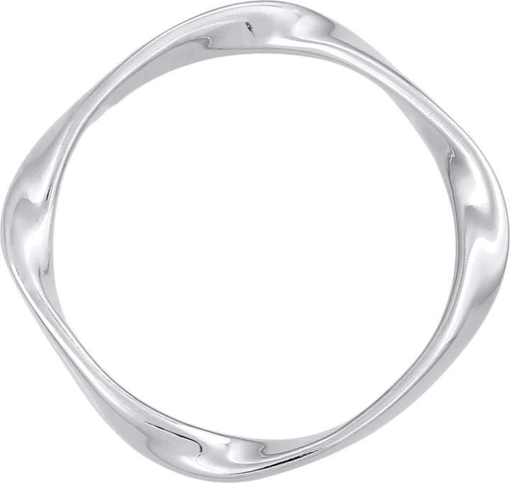 Produktbild Elli Ring Bandring Gedreht Stapelring Basic 925 Silber (54, 925 Silber)