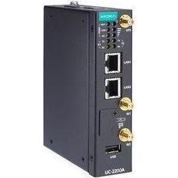 Moxa UC-2222A-T-CN - Arm Cortex-A53 Dual-Core 64-Bit 1-GHz-Industriecomputer mit 2 Ethernet-Anschlüssen (ARM Cortex-A53) (UC-2222A-T-CN)