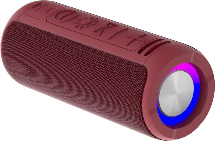 Actual product image Denver Portable speaker BTV-213BD, red (3 h, USB power delivery)