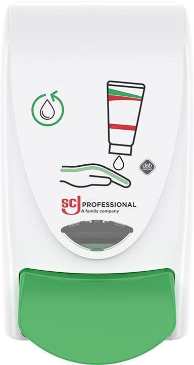 deb Pflegemittelspender, RESTORE 1000, 13 x 11,5 x 23,3 cm, weiss/grün 1 Stück (RES1LDSMD)