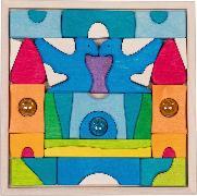 Produktbild Goki Schlossbaupuzzle Burg Funkelstein (41 Teil)
