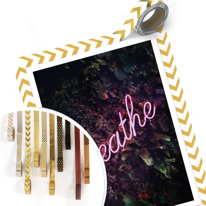 Actual product image Trenddeko Neon sign: Breathe (50 x 60 cm)