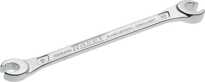 Produktbild HAZET Doppel-Ringschlüssel ∙ offen 612-8X10 ∙ Aussen Sechskant Profil ∙ 8 x 10 mm (10 mm, 8 mm)